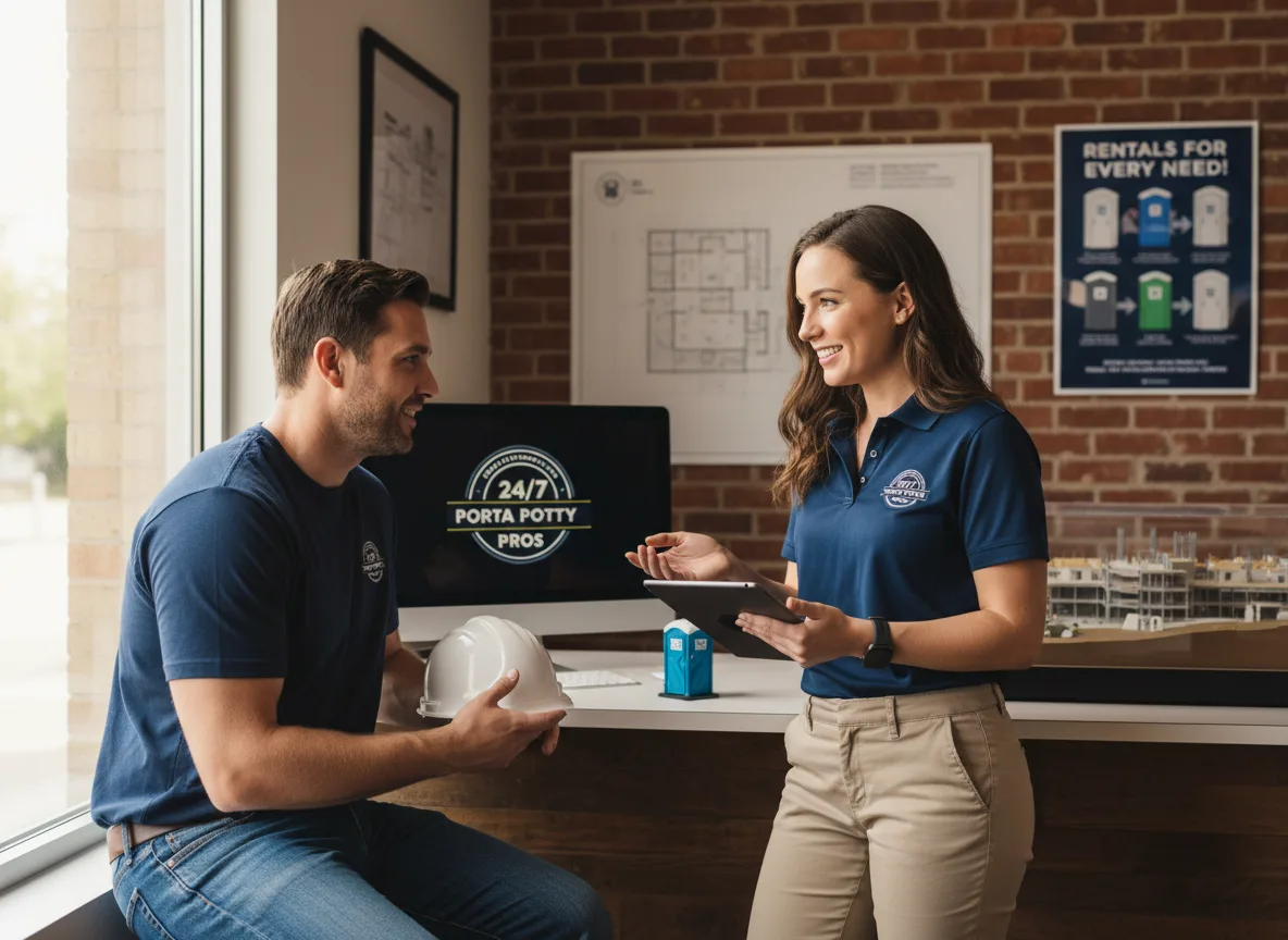 Construction Site Porta Potty Rental Exmore, VA FAQs